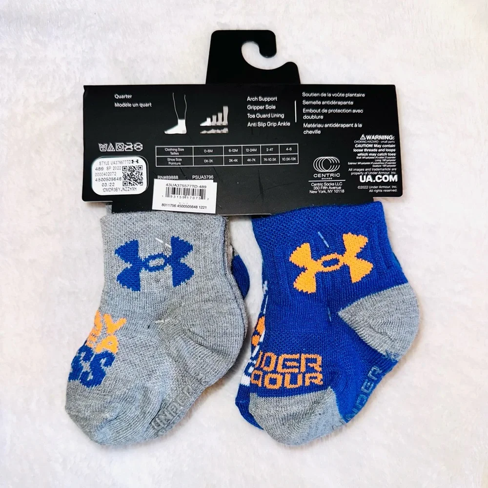 New Baby Under Armour Socks